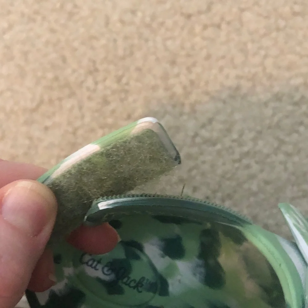 Cat & Jack Green Camouflage Kids Sandals